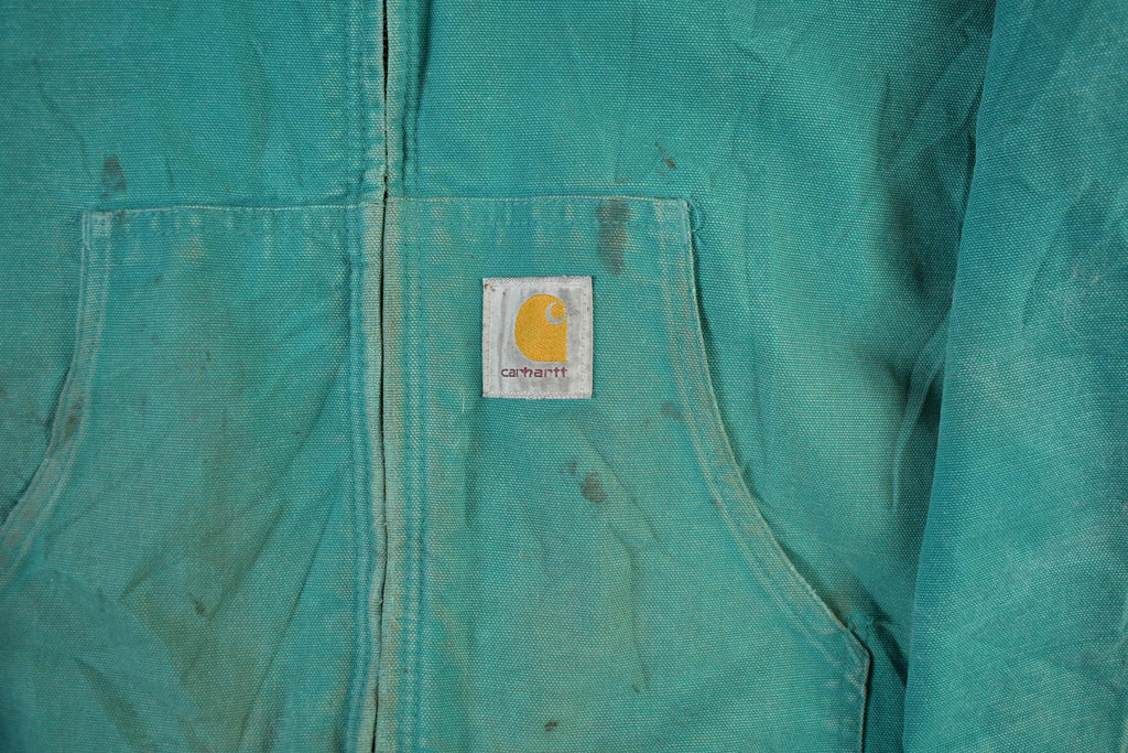 Vintage 1980s Carhartt Hooded Jacket Men's XL
