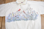 Vintage 1990s Cute Cardinal Bird Theme
