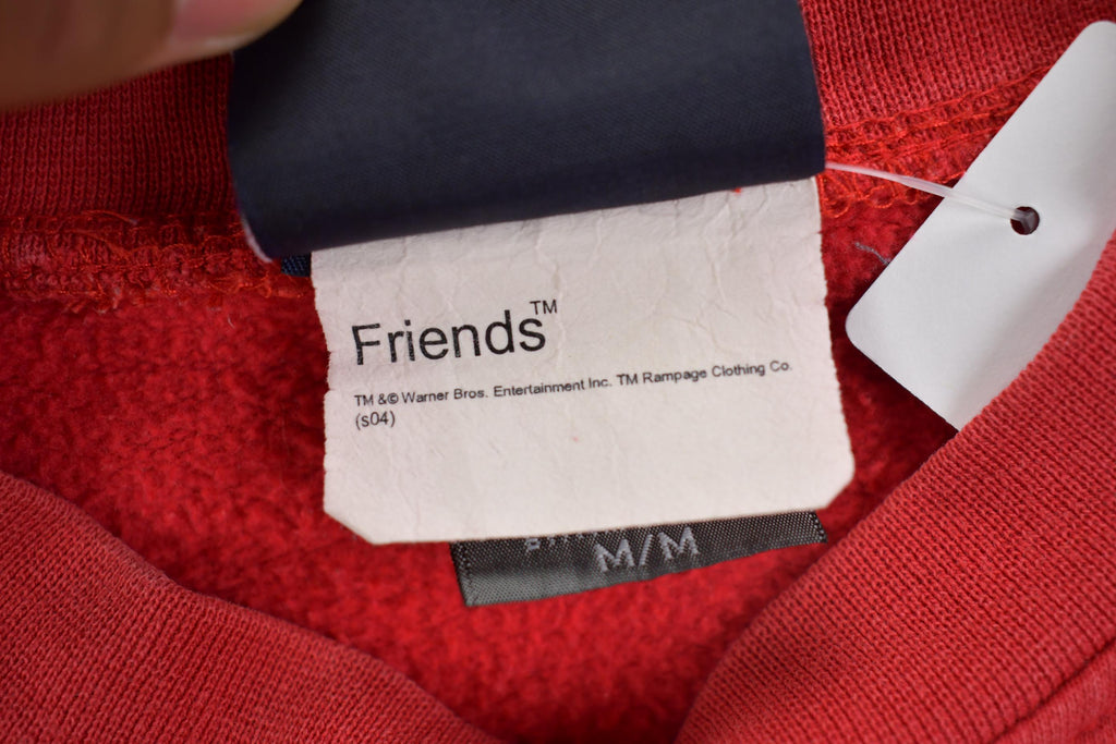 Vintage 2004 Friends TV Promo Embroidered Crewneck Sweatshirt