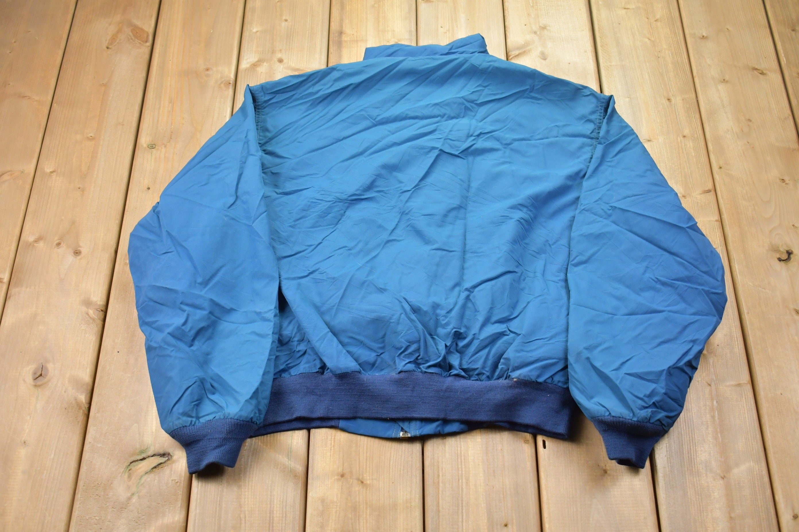 Vintage 1980s Aztec Fleece Zip Up Jacket