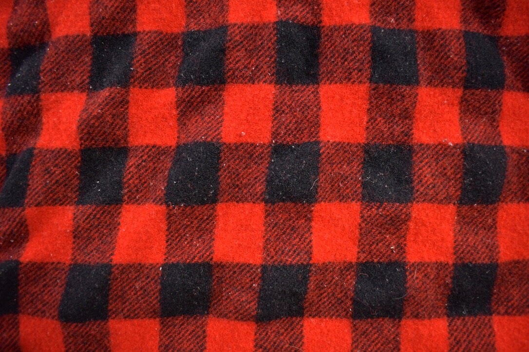 Vintage 1970s Frost Proof Buffalo Plaid Button Up Shirt / 1970s Button Up / Vintage Flannel / True Vintage