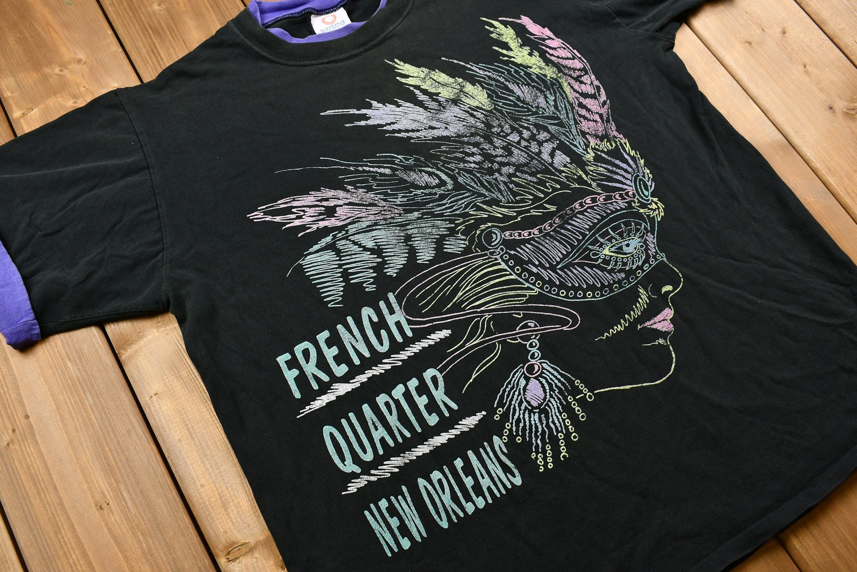 Vintage 1990s French Quarter New Orleans T-Shirt