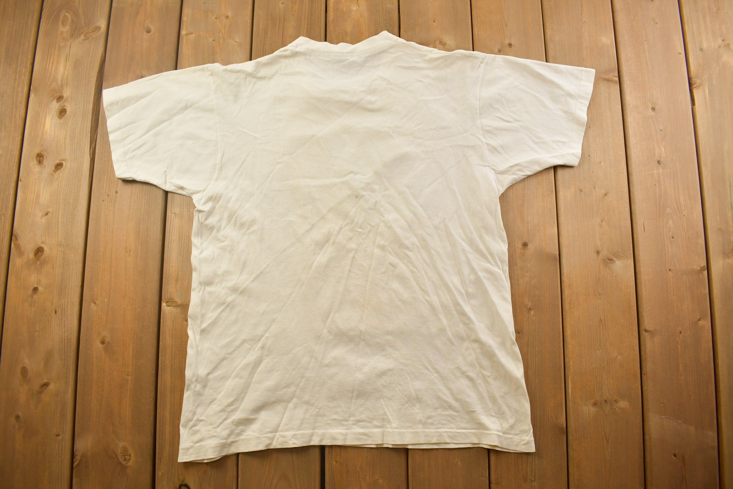 Vintage 1989 University Of Wisconsin-Whitewater Workshop Collegiate T-Shirt