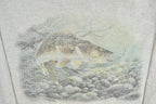 Vintage 1990s Fishing Long Sleeve Souvenir T-Shirt