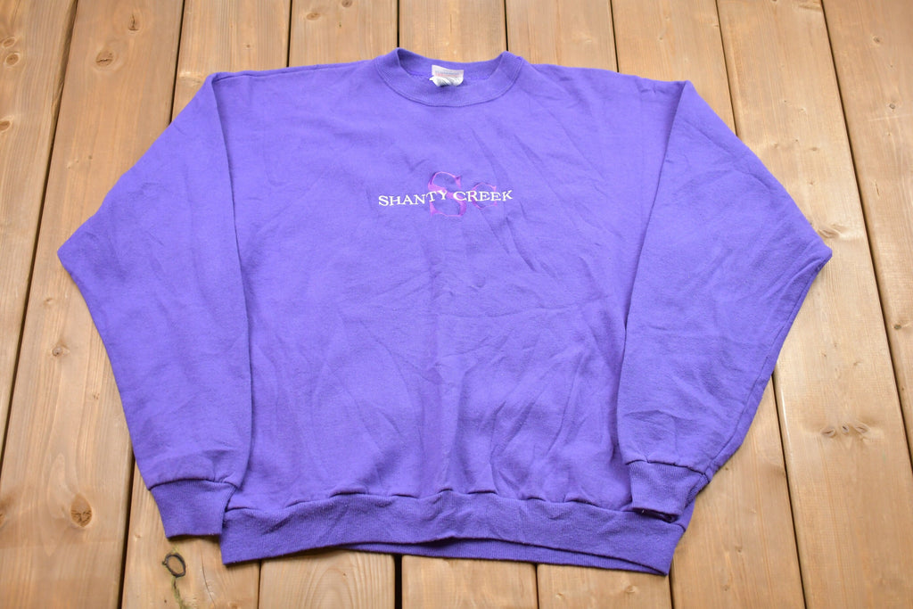 Vintage 1990s Hanes Shanty Creek Crewneck Sweatshirt