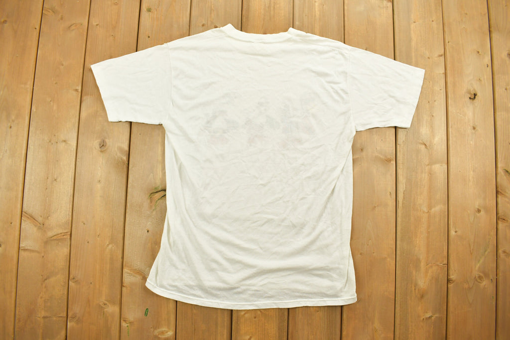 Vintage 1990s Daytona Beach Surfing Chickens Funny Graphic T-Shirt