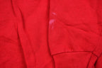 Vintage 1990s Fruit Of The Loom Red Raglan Sweatshirt