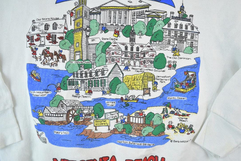 Vintage 1991 Virginia Souvenir Crewneck Sweatshirt