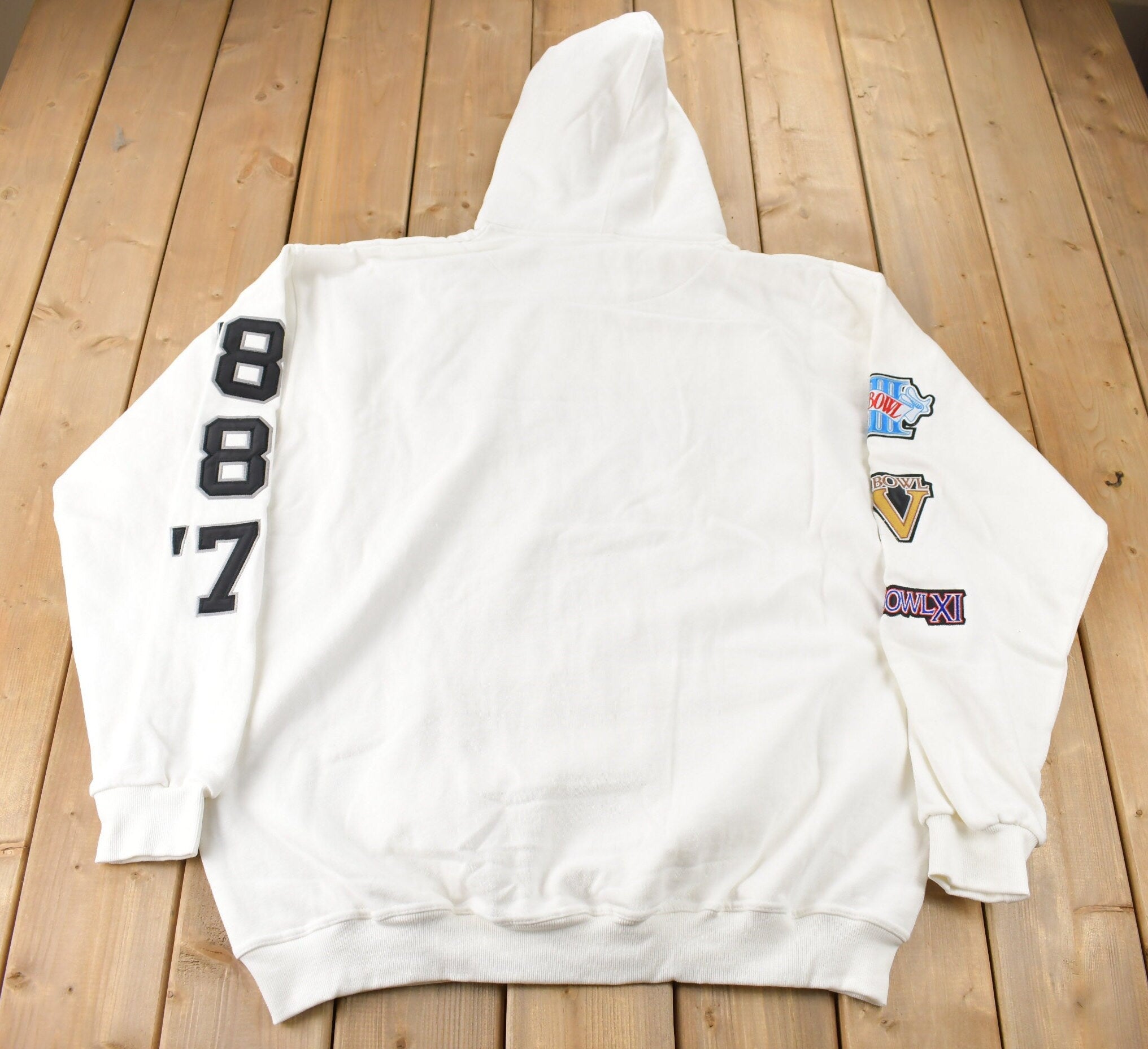 Vintage Y2K Deadstock Raiders NFL Super Bowl Champions Hoodie