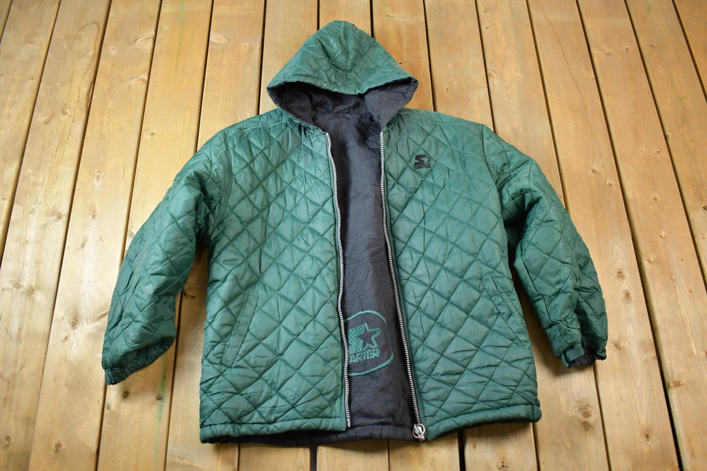 Vintage 1990s Starter Reversible Windbreaker Jacket