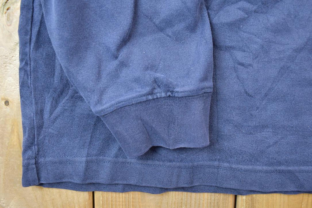 Vintage 1990s Eddie Bauer V Neck Sweatshirt  90s Crewneck  Made In USA  Streetwear  Embroidered
