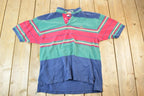 Vintage 1990s Tommy Hilfiger Quarter Button Up Polo Style Shirt