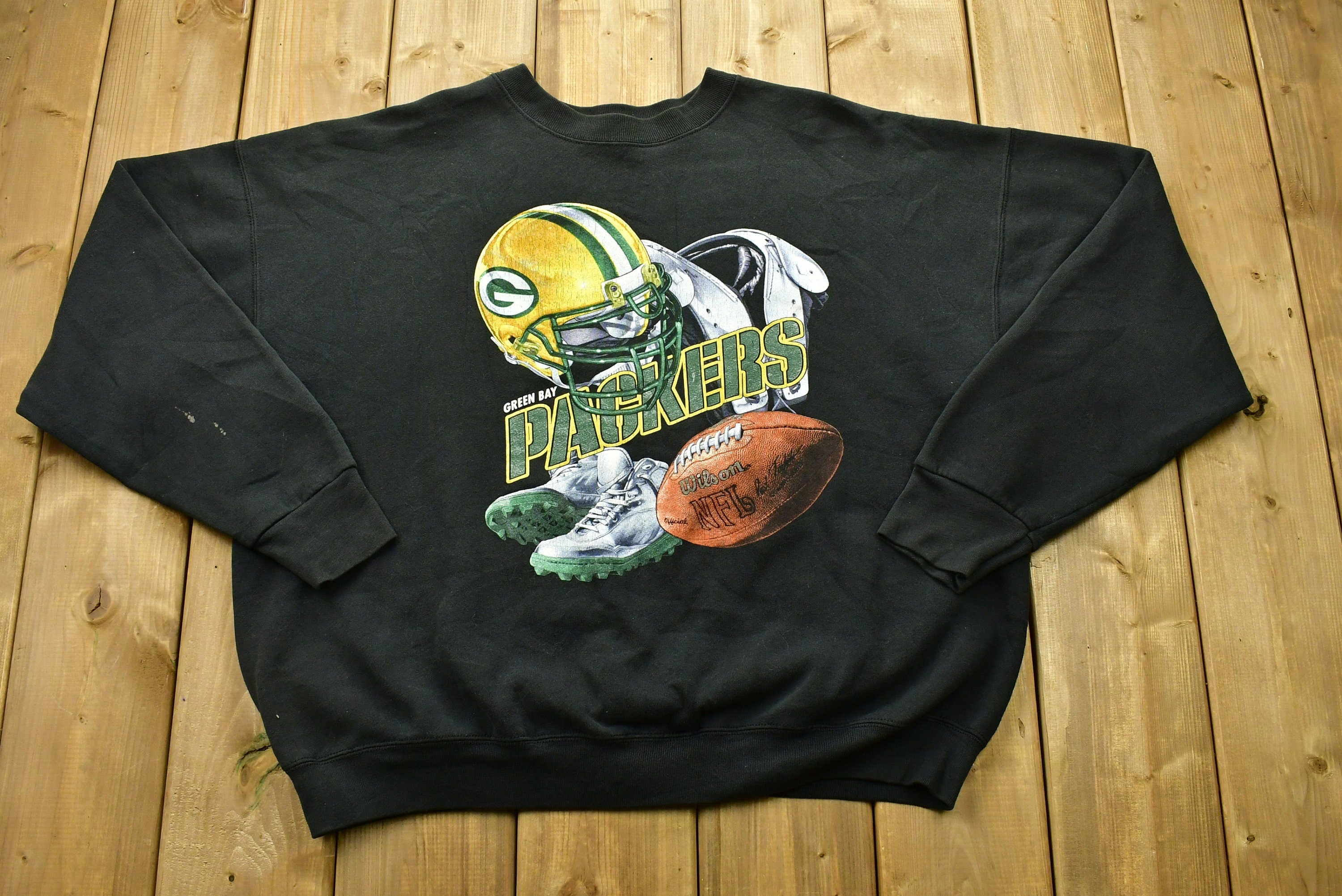 Vintage 1990s Green Bay Packers Crewneck Sweatshirt