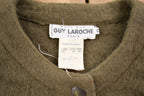 Vintage 1990s Guy Laroche Paris 100% Wool Jacket
