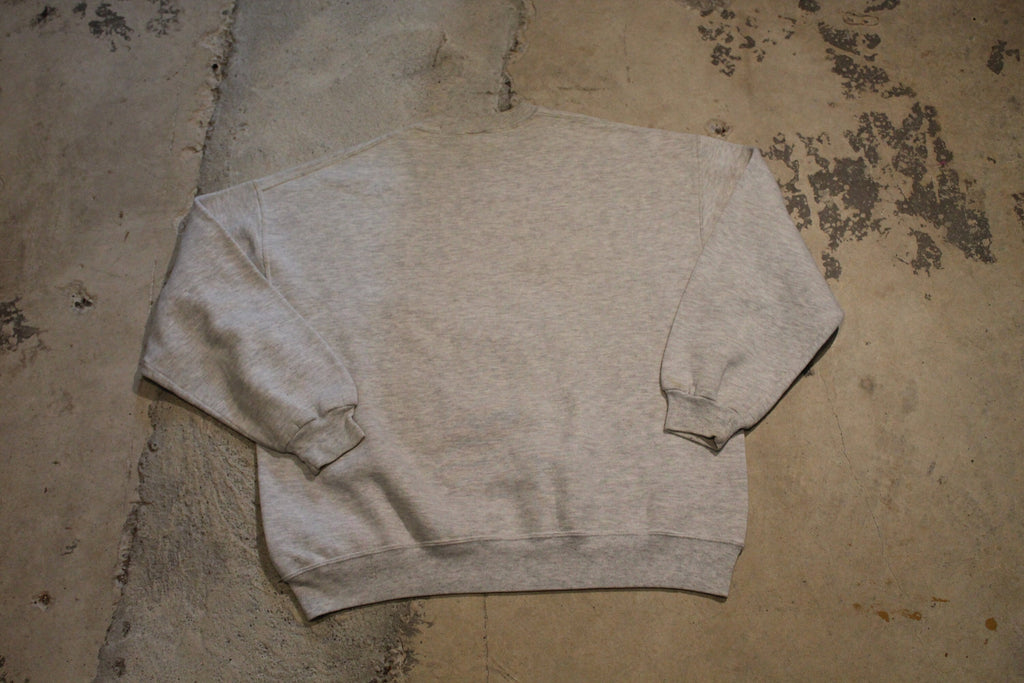 Vintage 1990s Labrae XXL Football Crewneck Sweater / Sports Team Logo / American School Sportswear / Pullover Sweatshirt / Made In USA / BS6