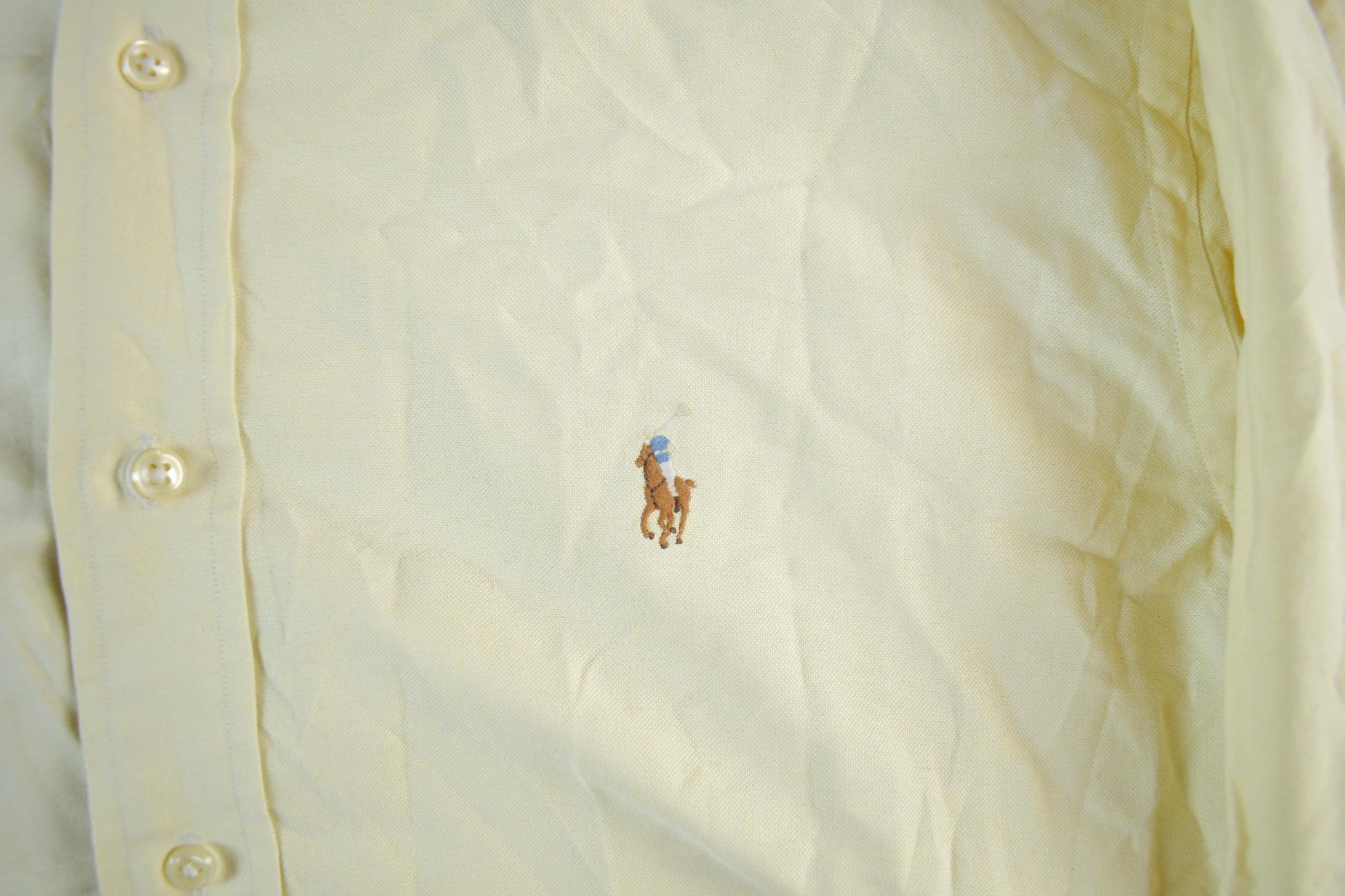 Vintage 1990s Polo Ralph Lauren Yarmouth Long Sleeve Button Down Shirt Men's XL