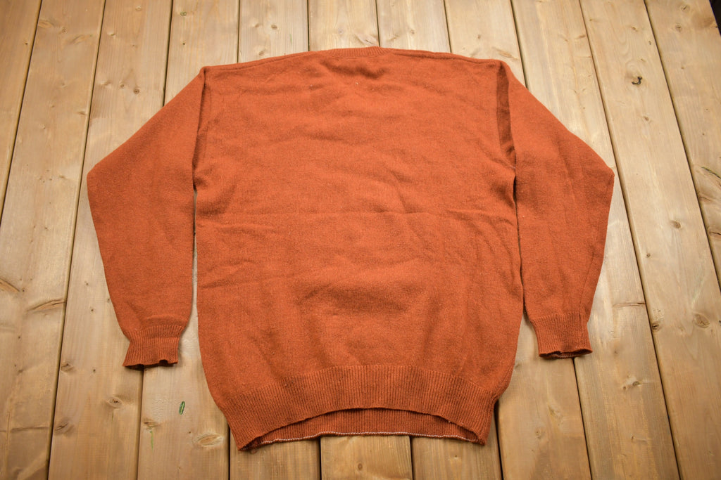 Vintage 1980s Profilo V Neck Sweater