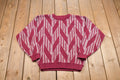 Vintage Knitted Aspetuck Trading Co Sweater