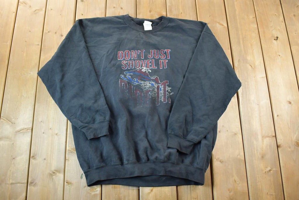 Vintage 1990s Snowmobiling Crewneck Sweatshirt