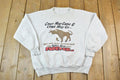 Vintage 1990s BS Forever Bull Cute Crewneck Sweater