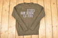 Vintage 1990s Big Smith Raw Cable Knit Crewneck Sweater Men's S /