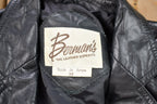 Vintage 1990s Bermans Leather Jacket