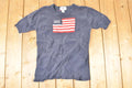 Vintage 1990s Cervelle American Flag Knit Crewneck Sweater Women's M