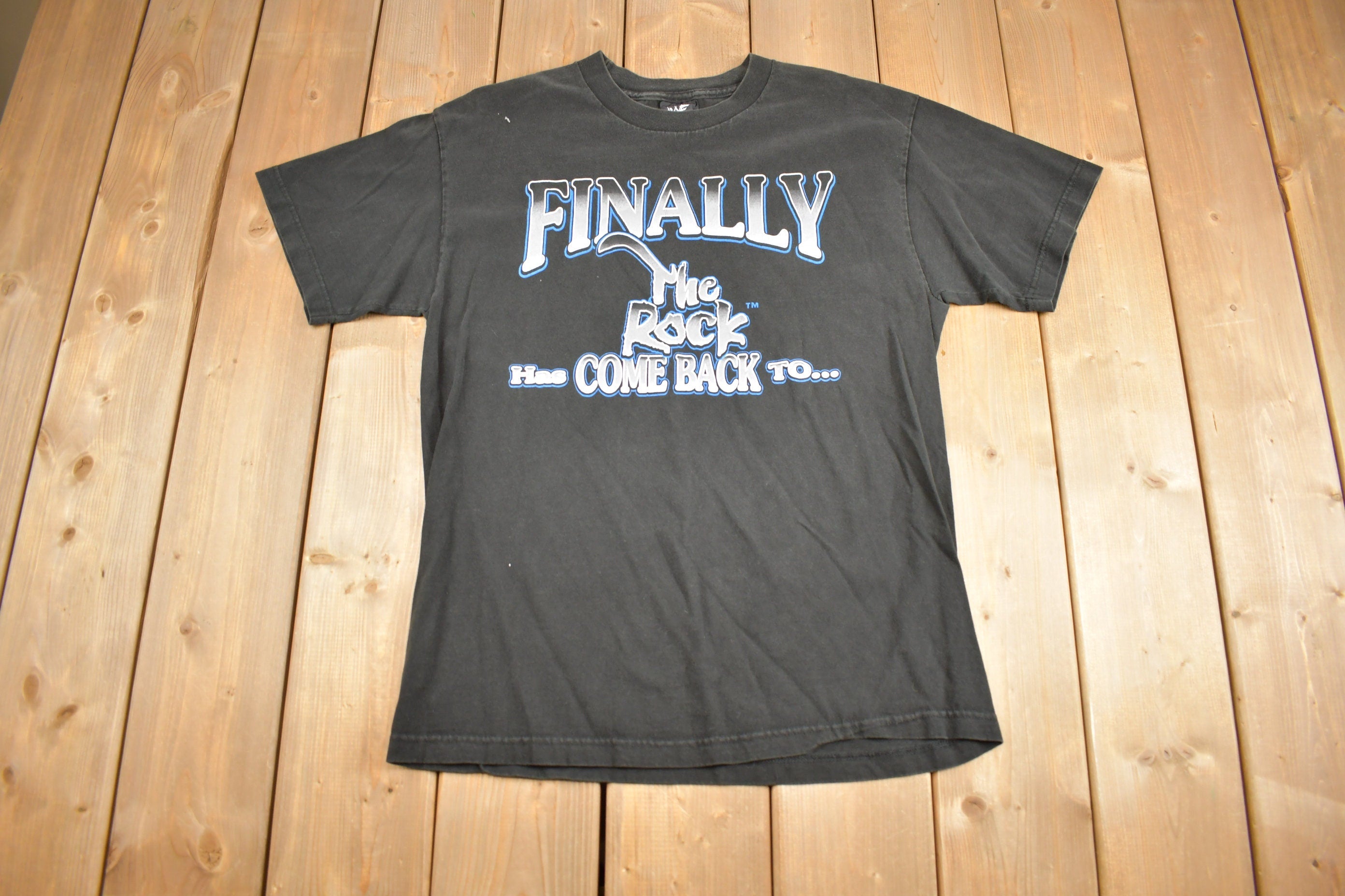 Vintage 1990s Dwayne The Rock Johnson T-Shirt