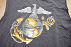 Vintage 1990s Anchor Globe with Eagle Graphic Tank Top