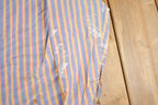 Vintage 1970s Guardsman Formal Striped Button Up Long Sleeve Shirt  70s aesthetic
