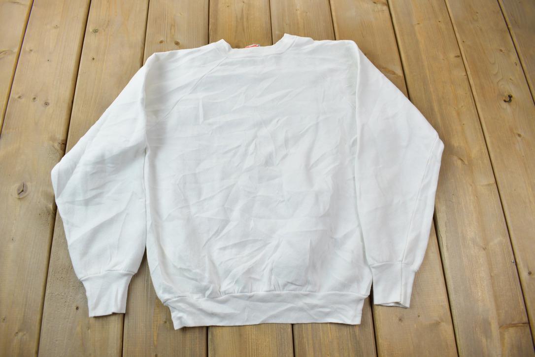 Vintage 1980s Williamsburg Virginia Graphic Crewneck Sweatshirt / Made In USA / 80s Crewneck / American Vintage