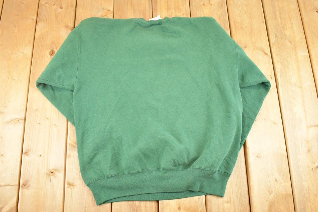 Vintage 1990s Hanes Premium Weight Streetwear Blank Crewneck Sweatshirt Men's L