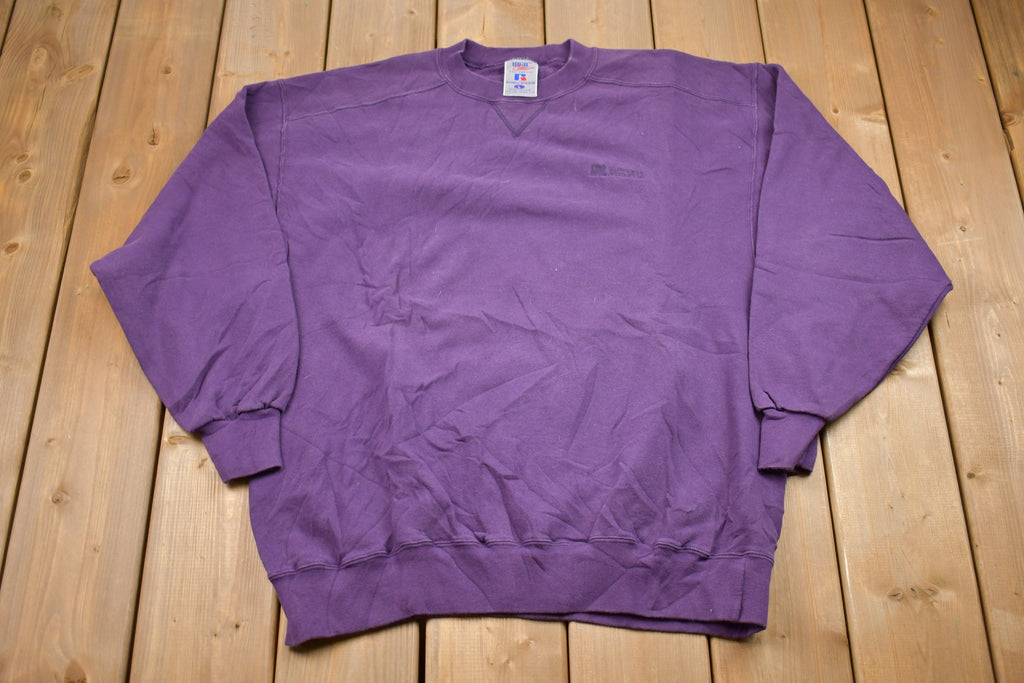 Vintage 1990s Russell Basic Crewneck Sweatshirt