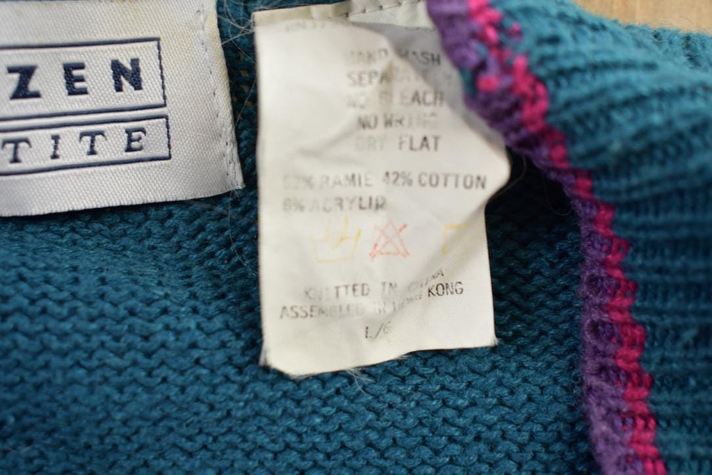 Vintage 1980s Jantzen Petite Cardigan Sweater