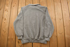 Vintage 1990s Cricket Lane Abstract Collard Crewneck Sweatshirt