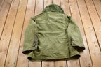 Vintage 1970s Army Military Field Jacket