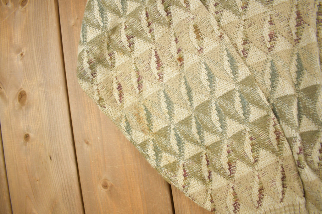 Vintage TSR USA Abstract Knit Sweater