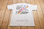 Vintage 1996 Olympic Games Flag Graphic T-Shirt