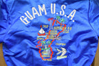 Vintage 1970s Guam USA Korean Sukajan Bomber Jacket
