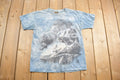 Vintage 1990s Graphic Majestic Wolves T-Shirt