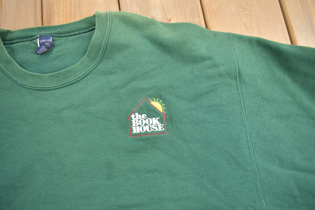Vintage 1990s The Book House Embroidered Crewneck Sweatshirt