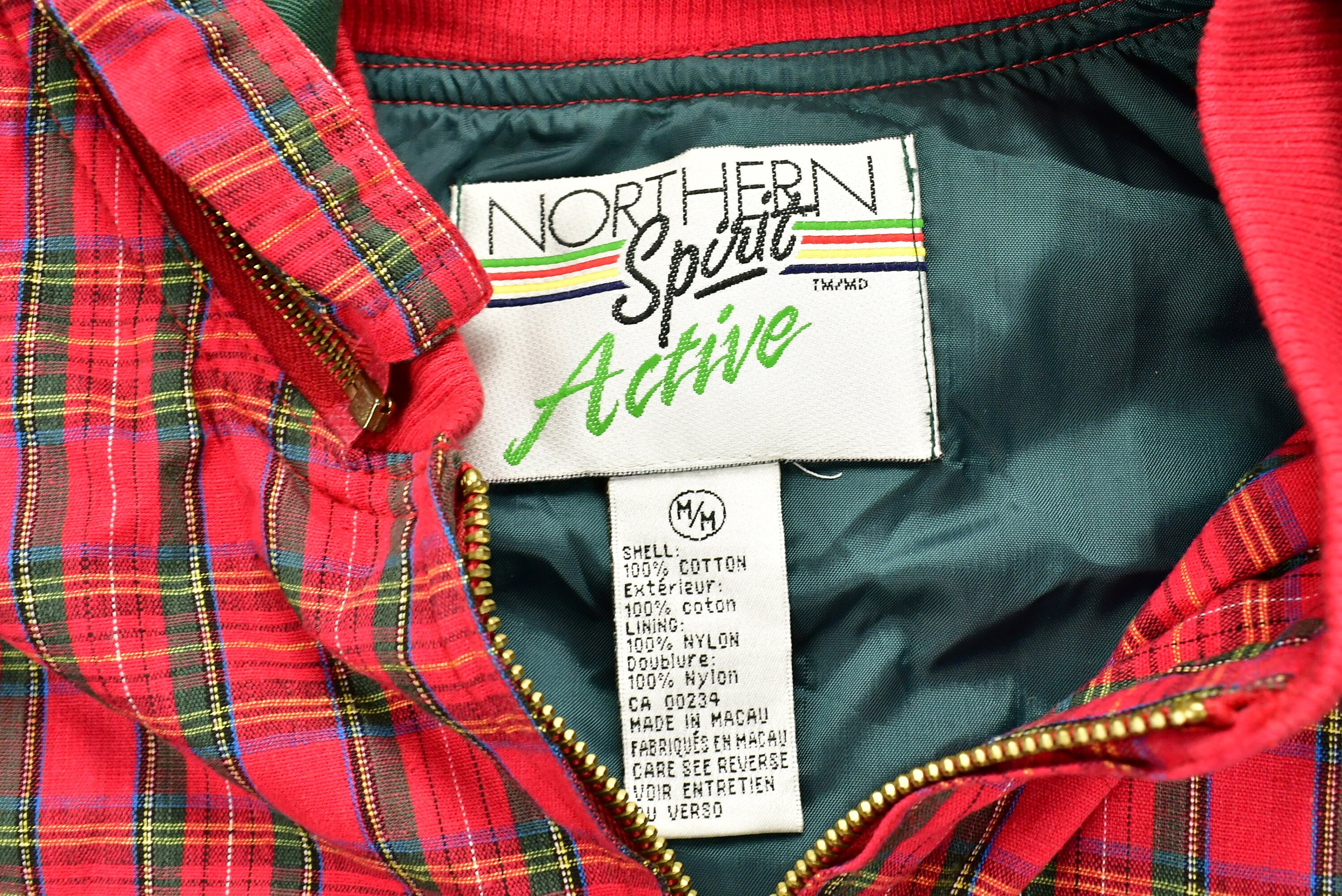 Vintage 1990s Northern Spirit Active Windbreaker Jacket