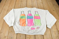 Vintage 1980s Coca Cola Art Graphic Crewneck Sweatshirt