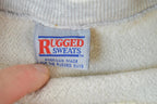 Vintage 1990s University Cottage Club Cross Grain Collegiate Crewneck  Embroidered  NCAA Sweatshirt  Sportswear  Americana