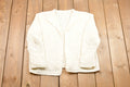 Vintage 1990s Hand Knit Cardigan Sweater