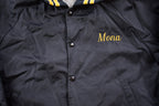 Vintage 1990s Hartwell Panthers Satin Bomber Jacket