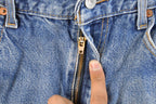 Vintage 1990s Levi's 505 Regular Straight Fit Denim Blue Jeans Men's 32 x 32 / 90s Levi's / Streetwear
