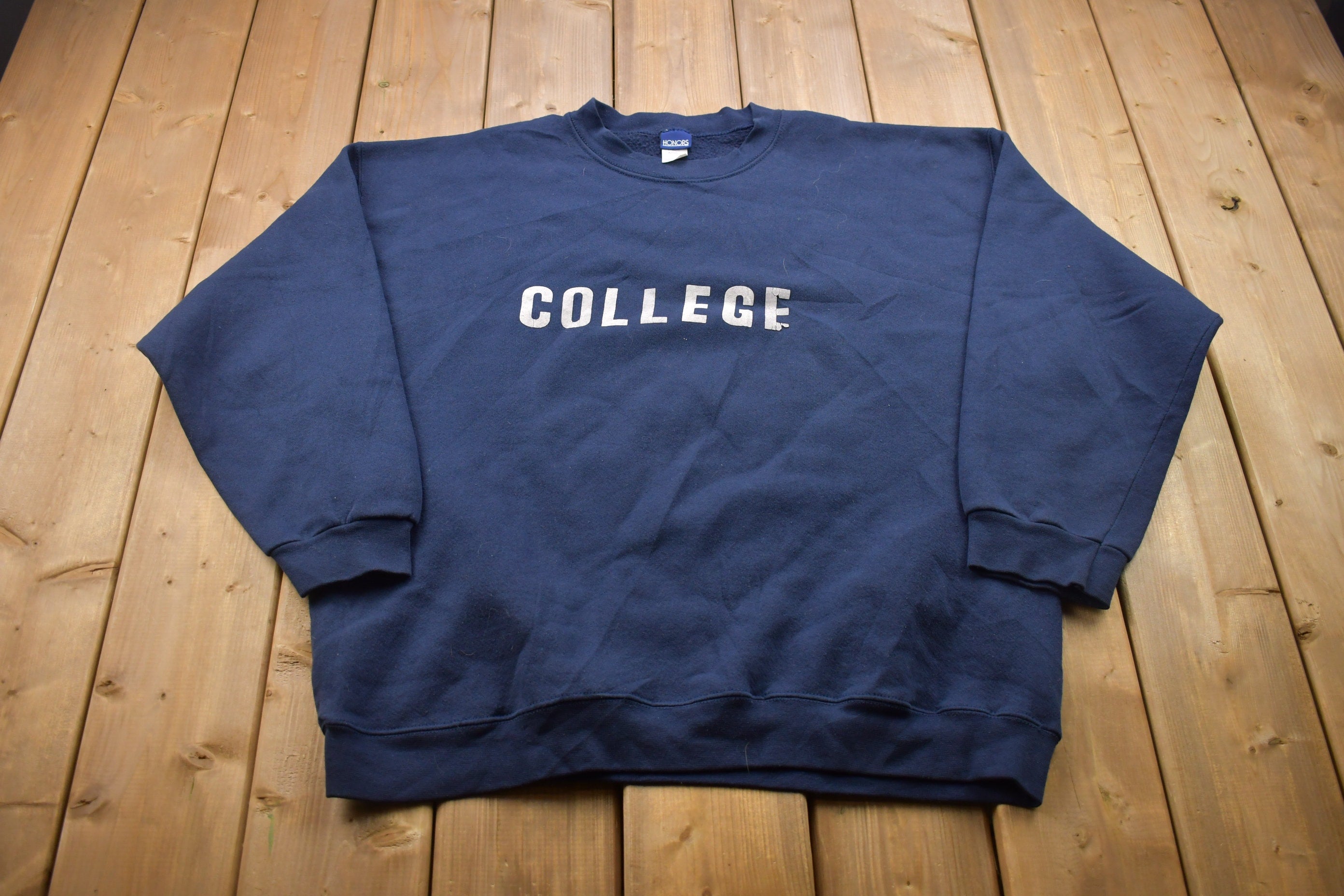 Vintage 1990s Honors College Crewneck Sweatshirt