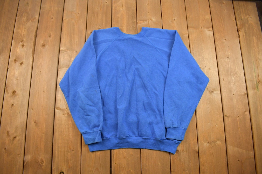 Vintage 1990s Tultex Blank Crewneck Sweatshirt  90s Crewneck  Made In USA  Essential  Streetwear  90s Blank