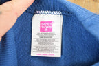 Vintage 1990s Hanes Her Way Blank Blue Crewneck Sweatshirt Womens L
